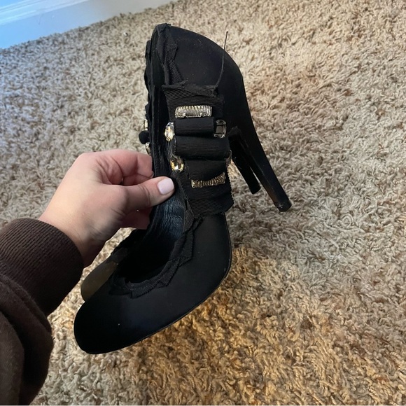 Tory Burch Elegant Black Women's Shoes size 9.5 - Picture 10 of 11